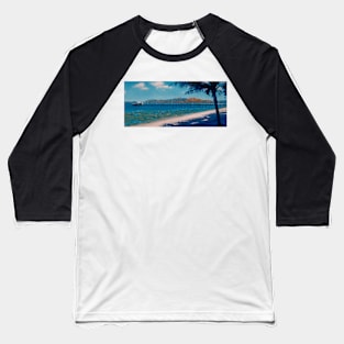 Low Tide at Picnic Bay - Magnetic Island Baseball T-Shirt